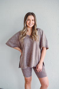 Mineral Washed Taupe Set