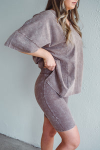 Mineral Washed Taupe Set