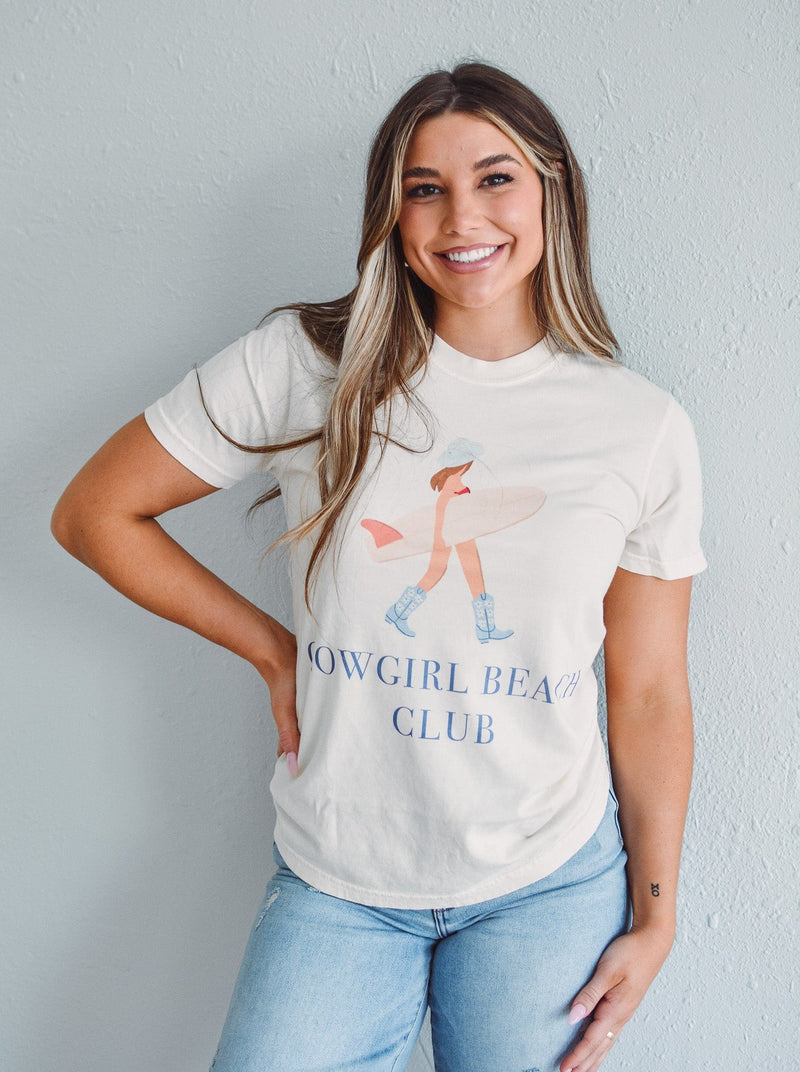 Cowgirl Beach Club Tee