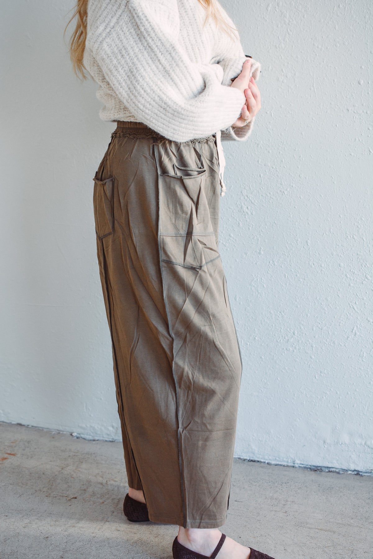 Ollie Relaxed Barrel Pants