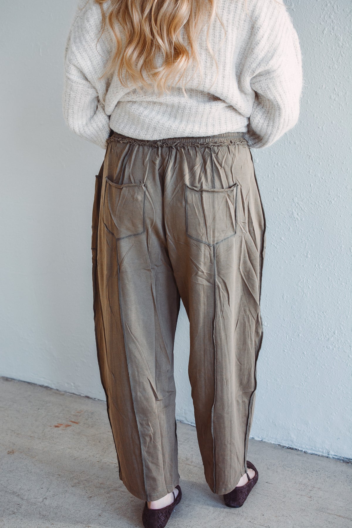 Ollie Relaxed Barrel Pants