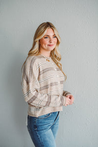 Dottie Striped Cardigan