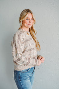 Dottie Striped Cardigan