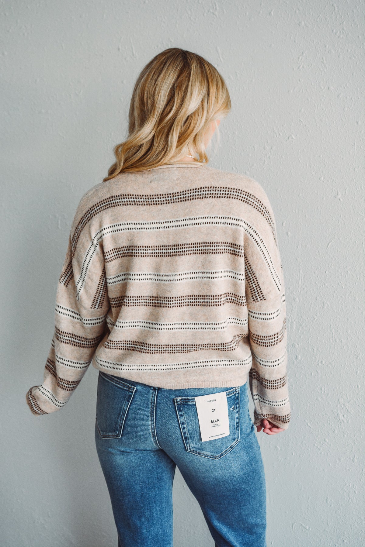 Dottie Striped Cardigan