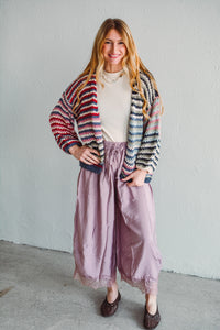 Colorful Knit Cardi