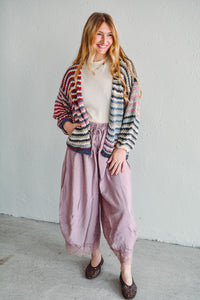 Colorful Knit Cardi