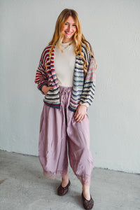 Colorful Knit Cardi