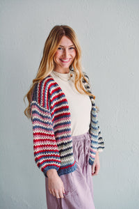 Colorful Knit Cardi