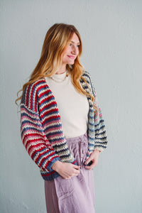 Colorful Knit Cardi