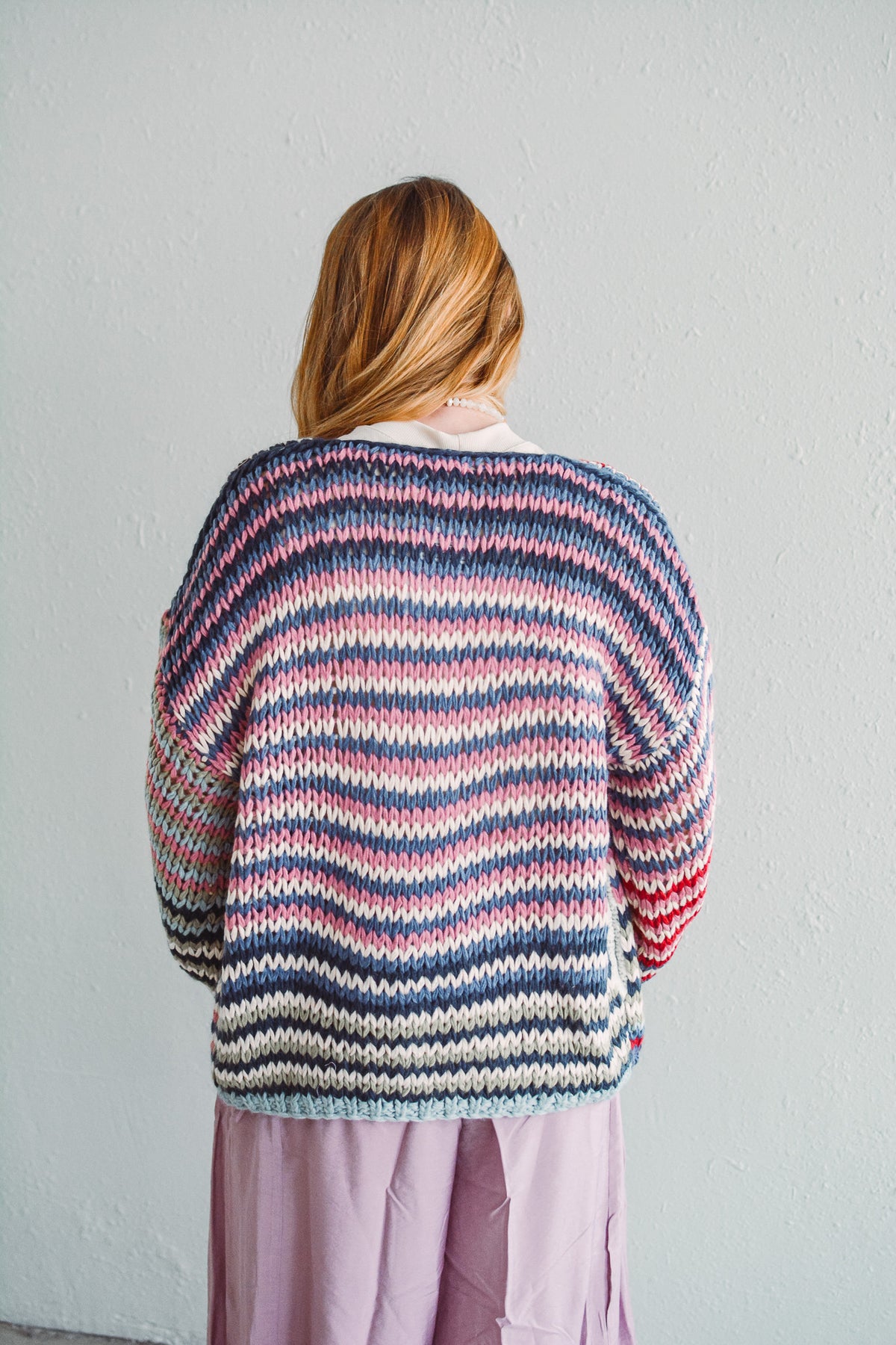 Colorful Knit Cardi