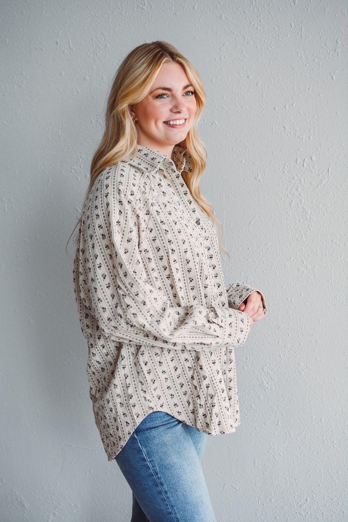 Edith Corduroy Blouse