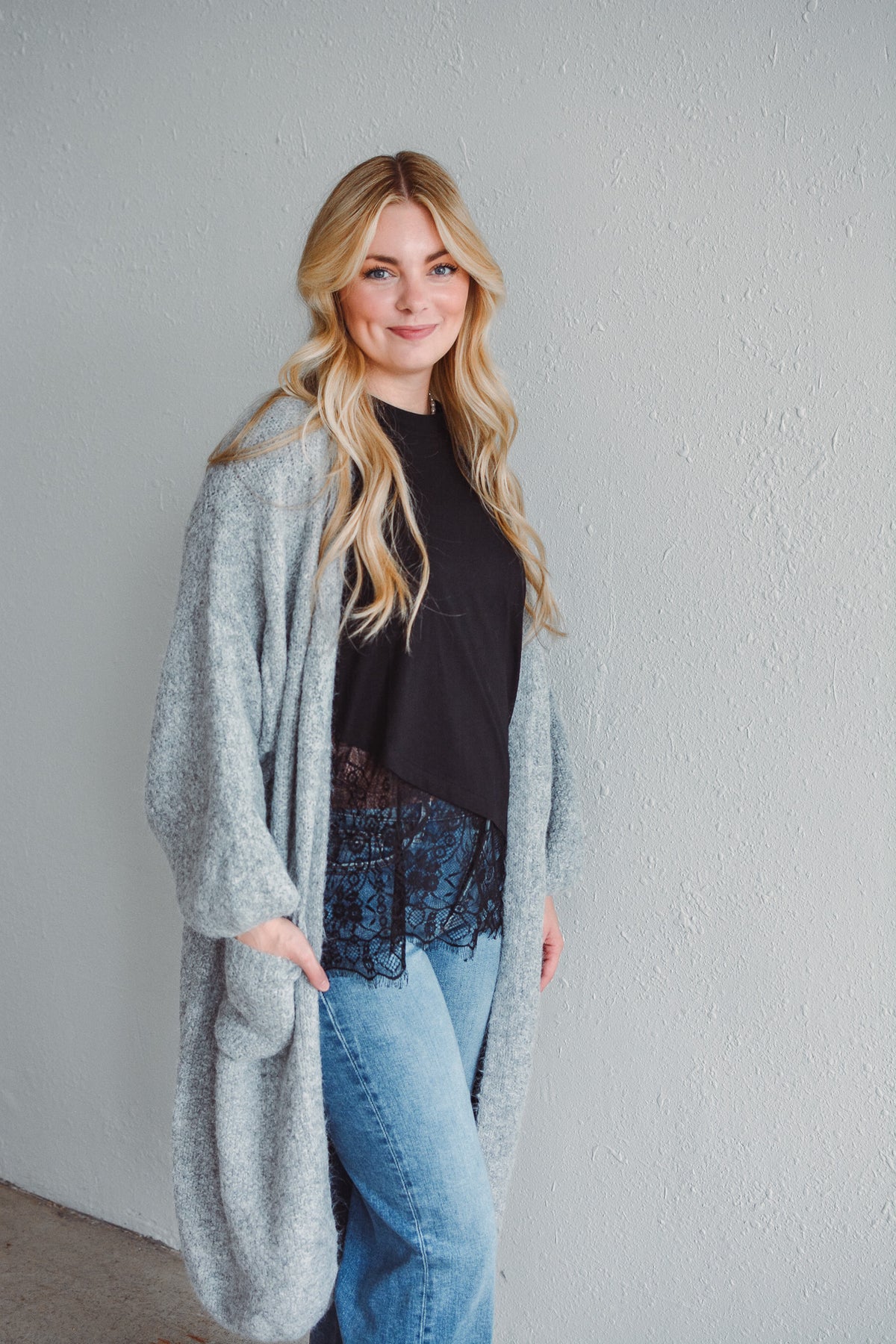 Sienna Asymmetrical Black Top