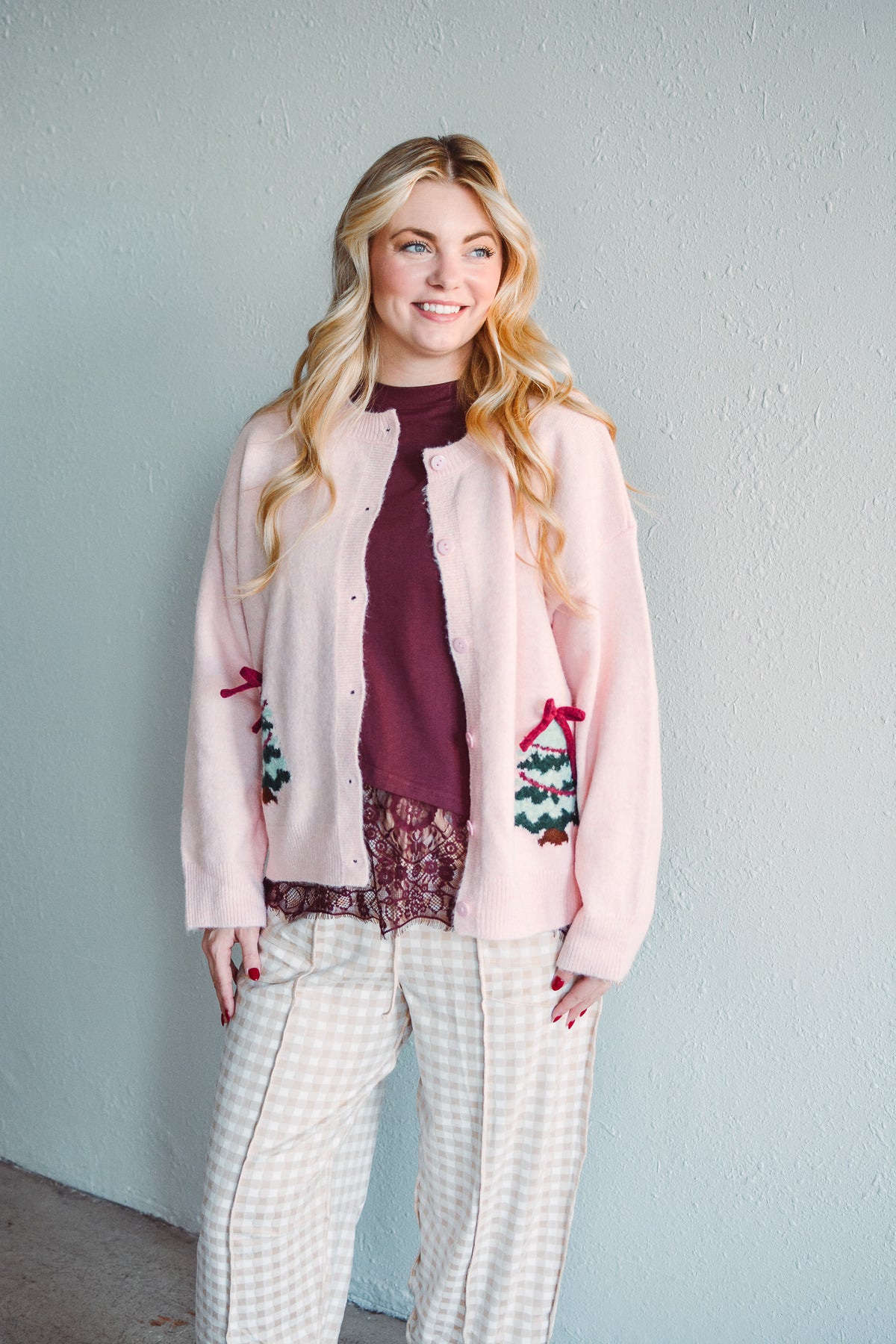 Sienna Asymmetrical Burgundy Top