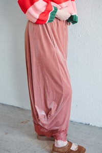 Ingrid Rose Velvet Wide Leg