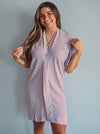 Retro Button Up Dress