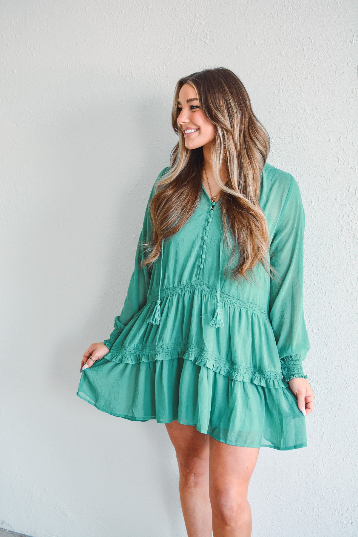 Atlantis Chiffon Dress