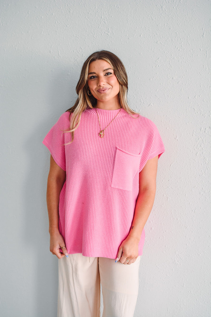 Rosey Pink Top