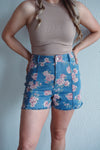 Vintage Floral Shorts