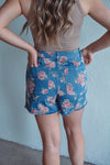 Vintage Floral Shorts