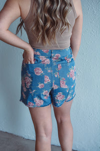 Vintage Floral Shorts