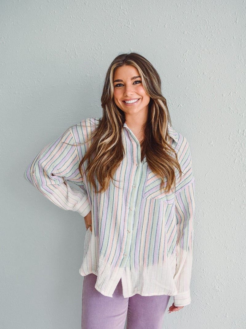 Pastel Sorbet Button Down