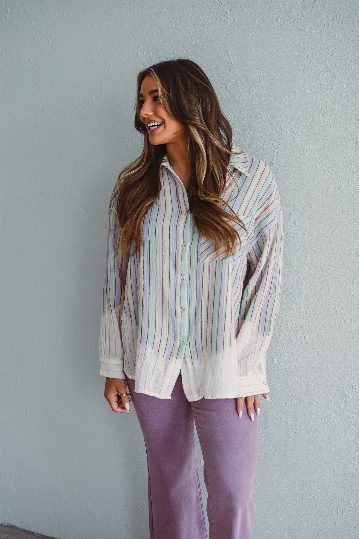 Pastel Sorbet Button Down