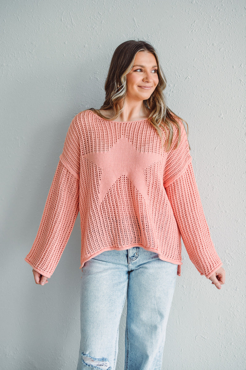 Solano Stars Peach Top