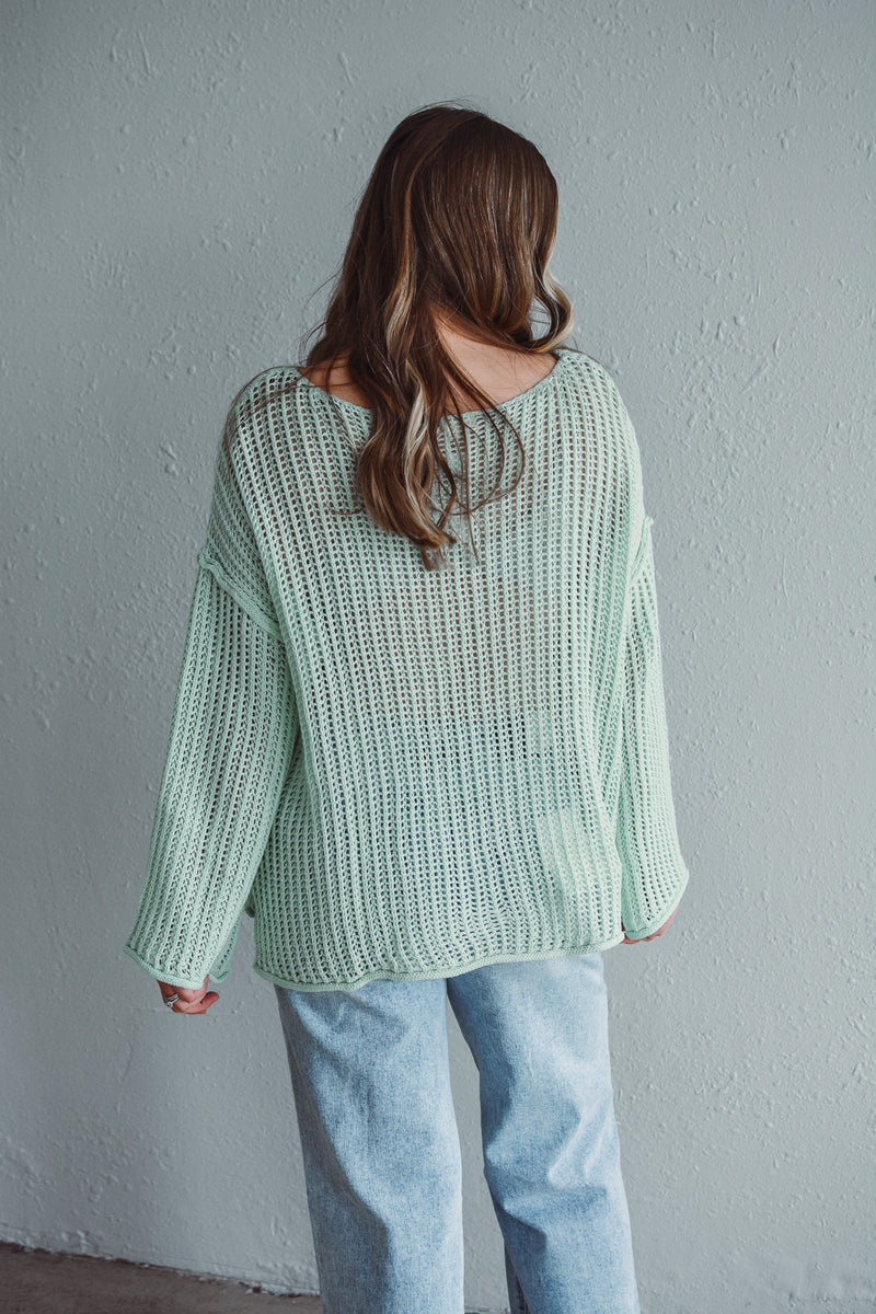 Solano Stars Mint Top