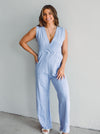 Stylish Surplice Jumpsuit