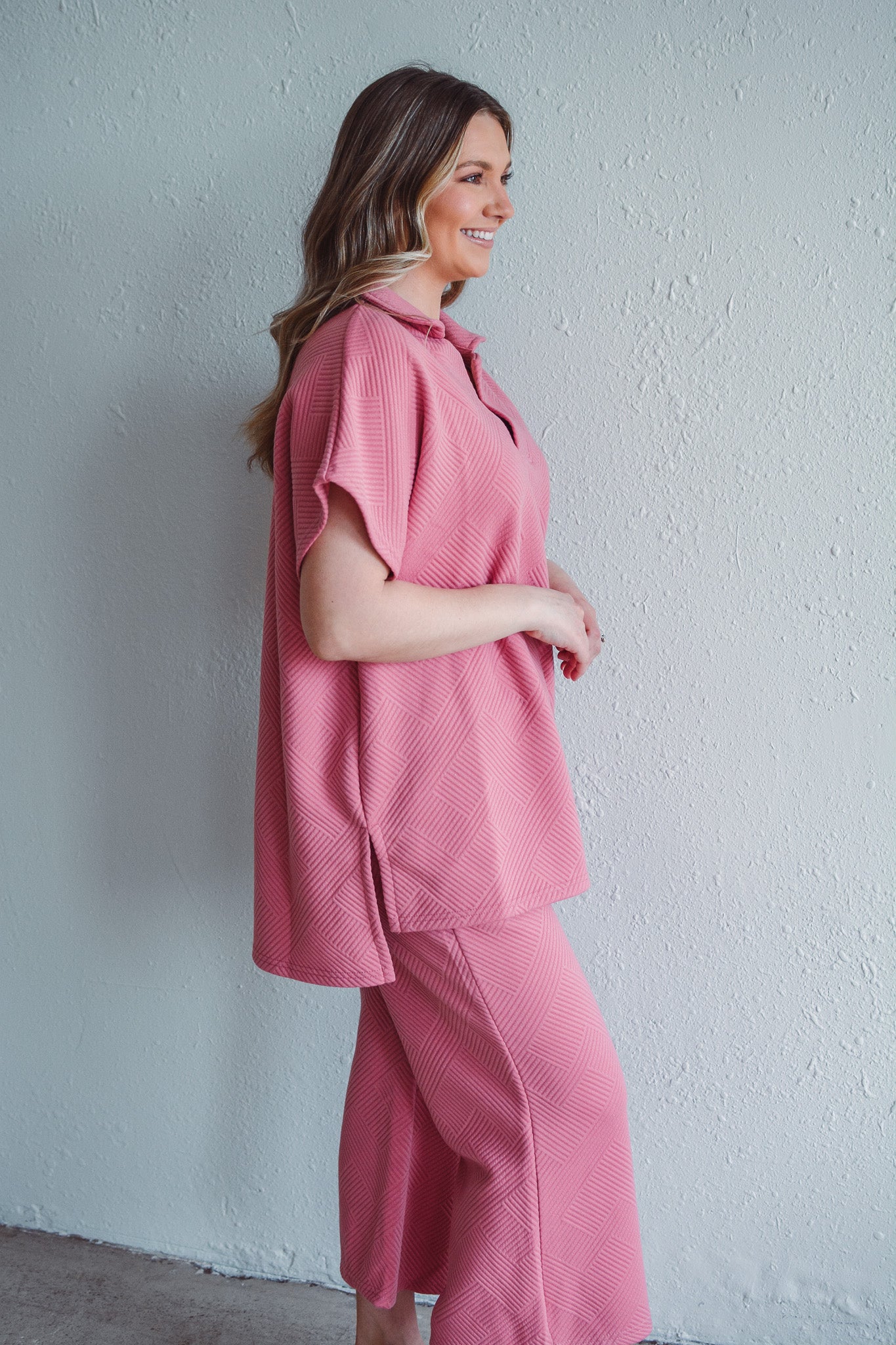 Rosey Texture Pants