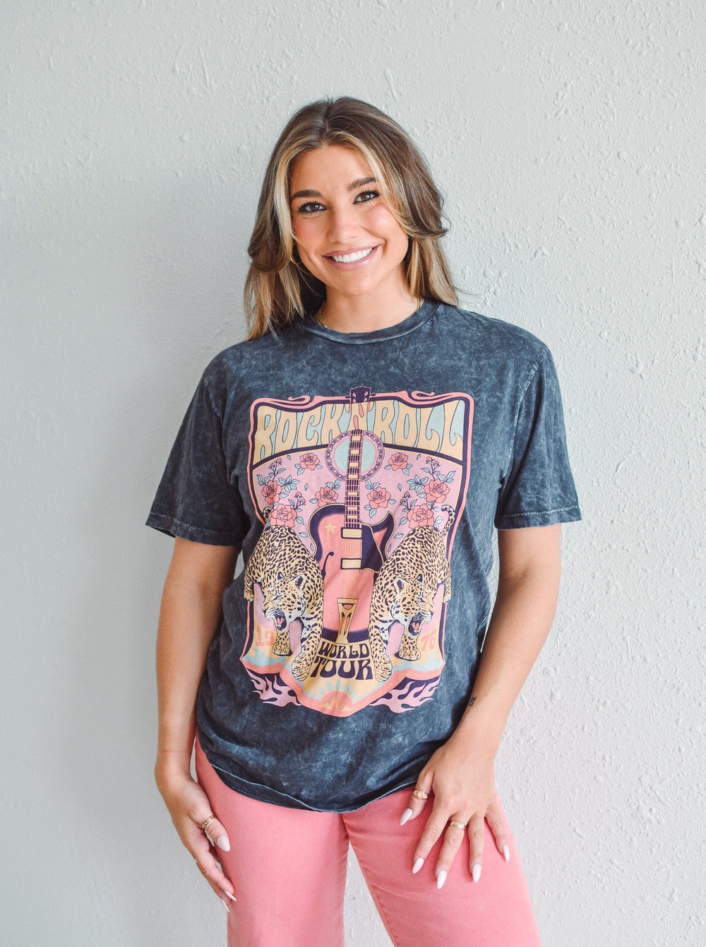 Graphic + Basic Tees – Rhinestones and Roses
