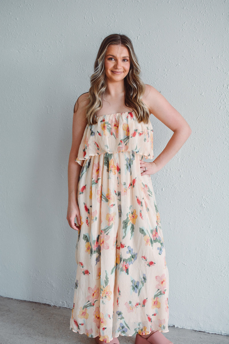 Sunshine Floral Jumpsuit