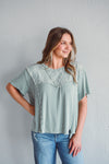 Pearl Passion Green Top