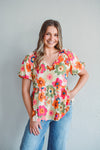 Burst Of Daisys Top