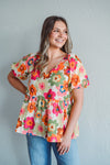 Burst Of Daisys Top