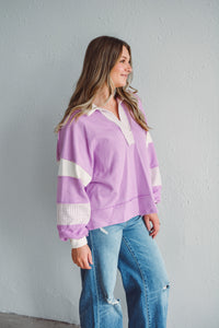 Lavender Burst Top