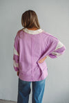 Lavender Burst Top