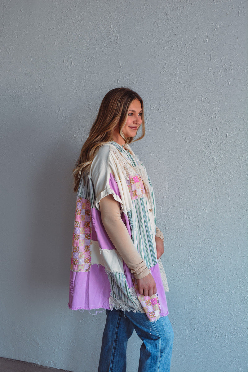 Polly Patchwork Lavender