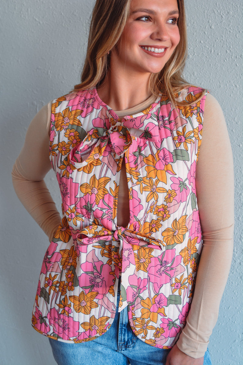 Windsor Floral Vest