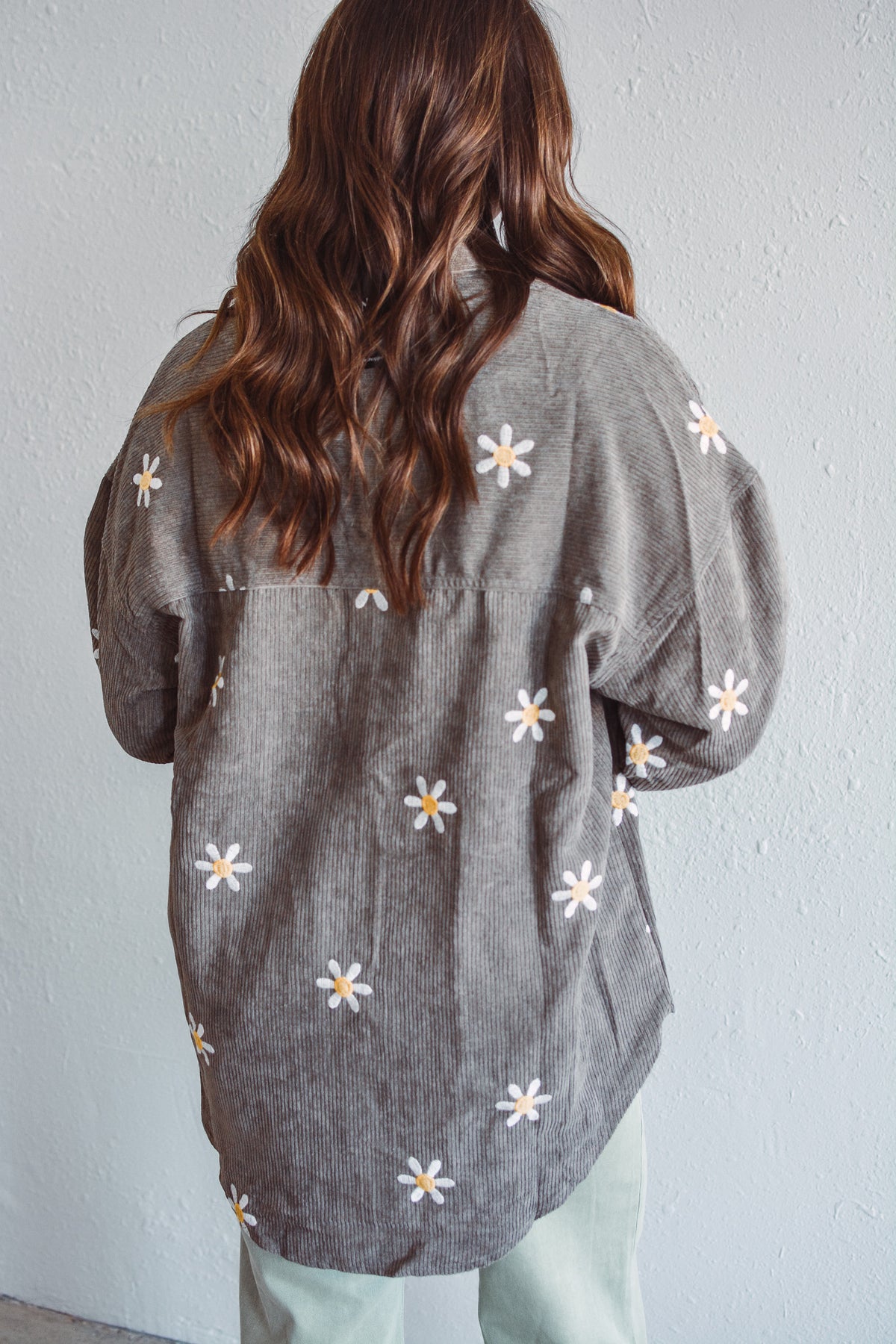 Button Up Roses Blossom Button Up – Rhinestones and Roses