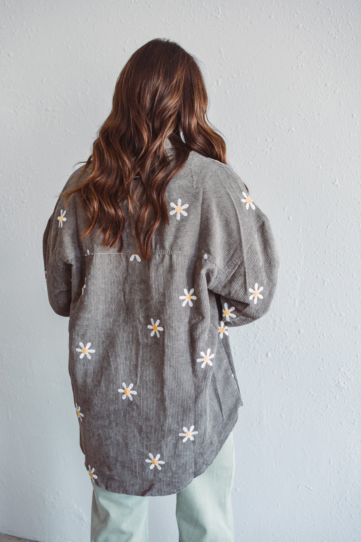 Button Up Roses Blossom Button Up – Rhinestones and Roses