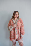 Coral Teddy Jacket