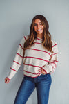 Chic in Cream Sweater