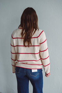 Chic in Cream Sweater