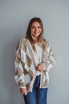 Dining in Diamond Cardigan
