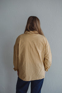 Glamorous In Gingham Mustard