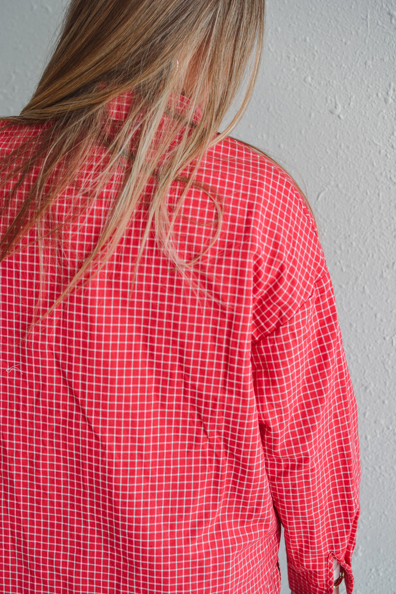 Glamourous in Gingham Red
