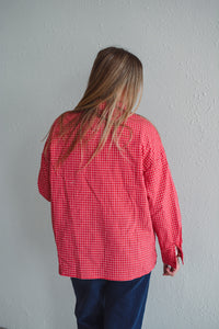 Glamourous in Gingham Red