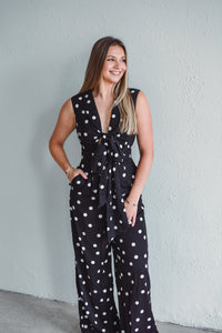 Dotted Elegance Jumpsuit