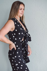 Dotted Elegance Jumpsuit